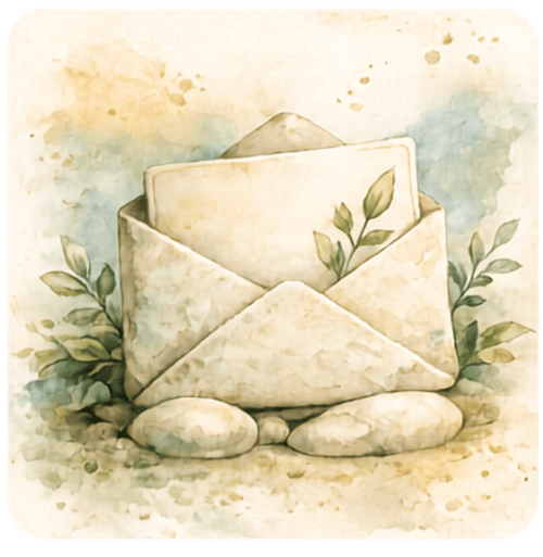 Ícone ilustrado de um envelope representando o endereço de correio eletrónico da Nmedicinas.